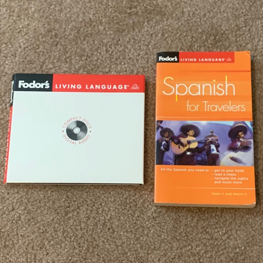 Fodor's Spanish for Travelers (Phrase Book), 3rd Edition w/ Accompanying Discs